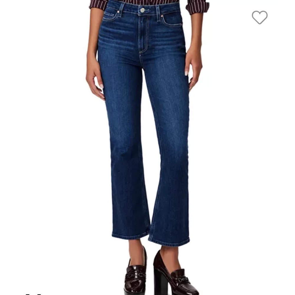 Claudine High Rise Ankle Flare Jeans